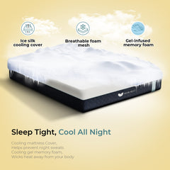 Heim Nest 12" Cooling Memory Foam Mattress