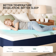 Konfein 12" Nappable Memory Foam Mattress