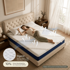 Konfein 10" Nappable Memory Foam Mattress