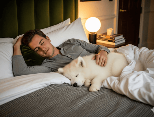 THE ULTIMATE CUDDLE BUDDIES: A PERSONAL ACCOUNT OF A MAN AND HIS NEW PUPPY AND HOW THEIR BOND GREW THROUGH SHARED NAPTIME