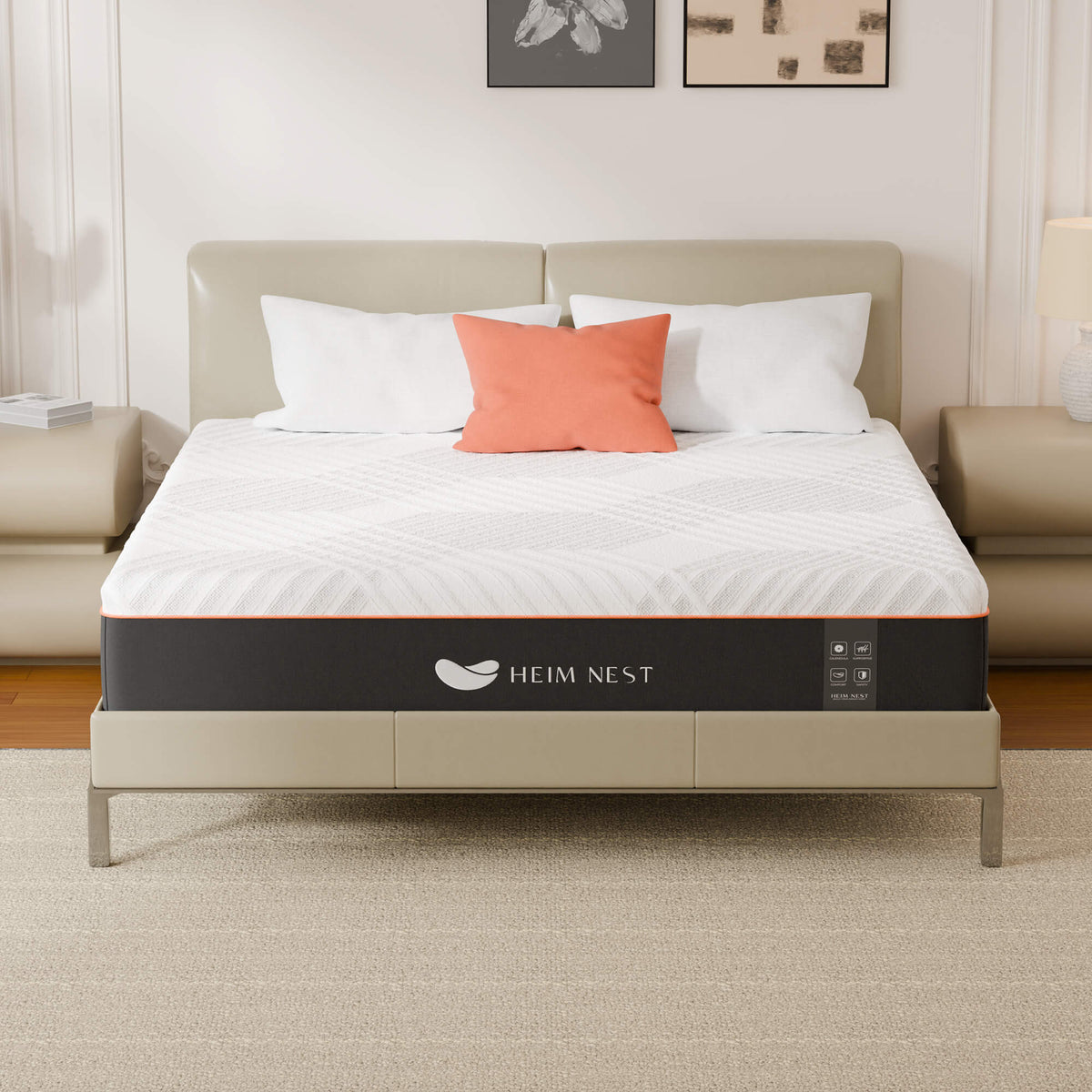 Heim Nest 12" Calendula Memory Foam Mattress