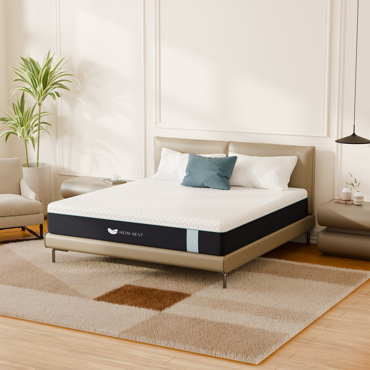 Heim Nest 12" Cooling Memory Foam Mattress
