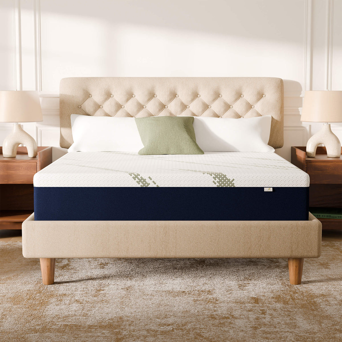 Konfein 10" Nappable Memory Foam Mattress