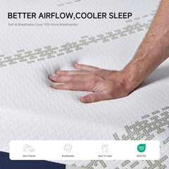 Konfein 10" Nappable Memory Foam Mattress