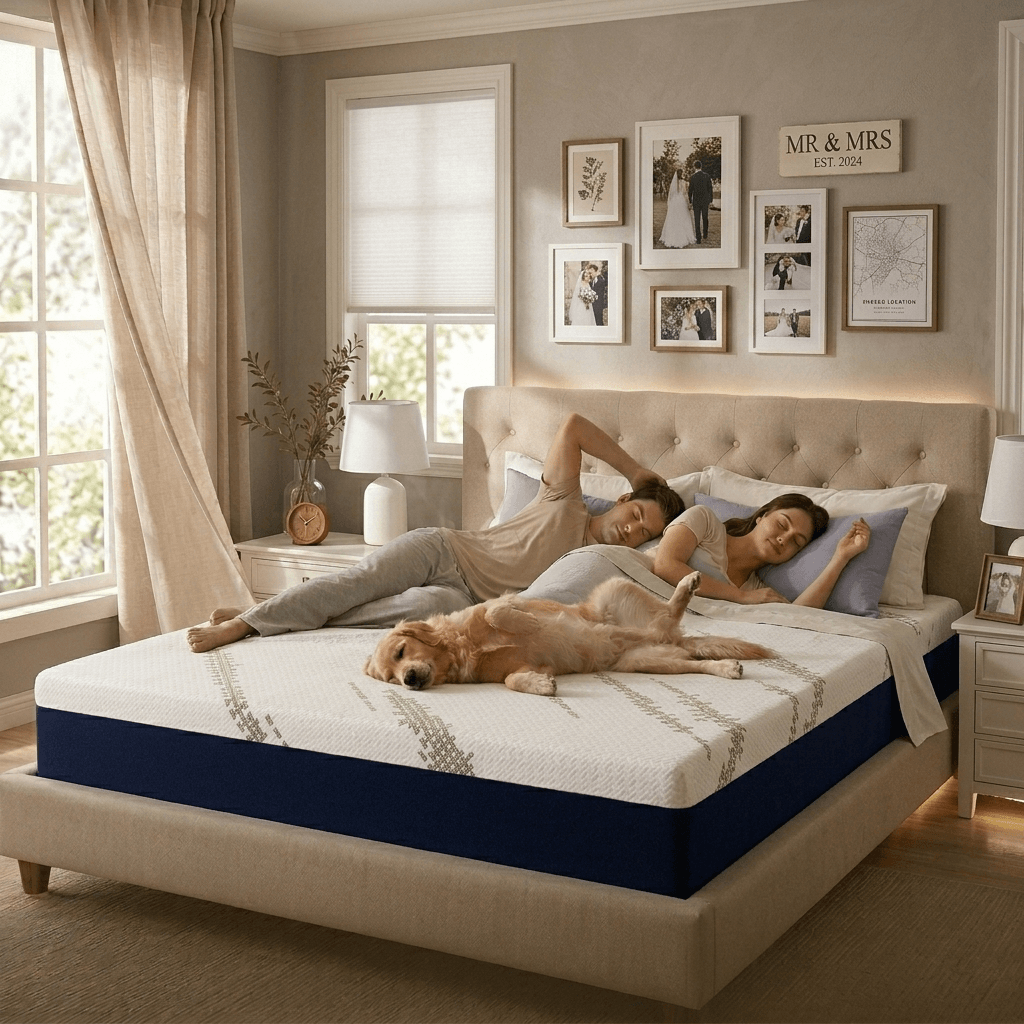 Konfein 10" Nappable Memory Foam Mattress