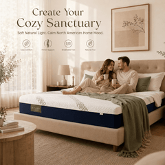Konfein 10" Nappable Memory Foam Mattress