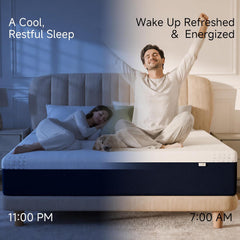 Konfein 12" PurrLuxe Graphene Memory Foam Mattress