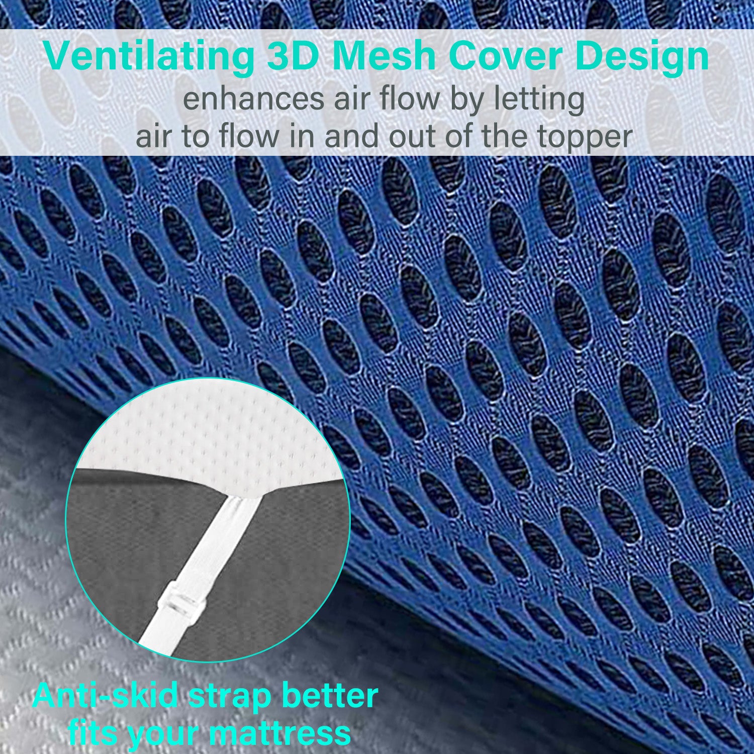 WAVV 2'' Cooling Gel Memory Foam Mattress Topper - Twin